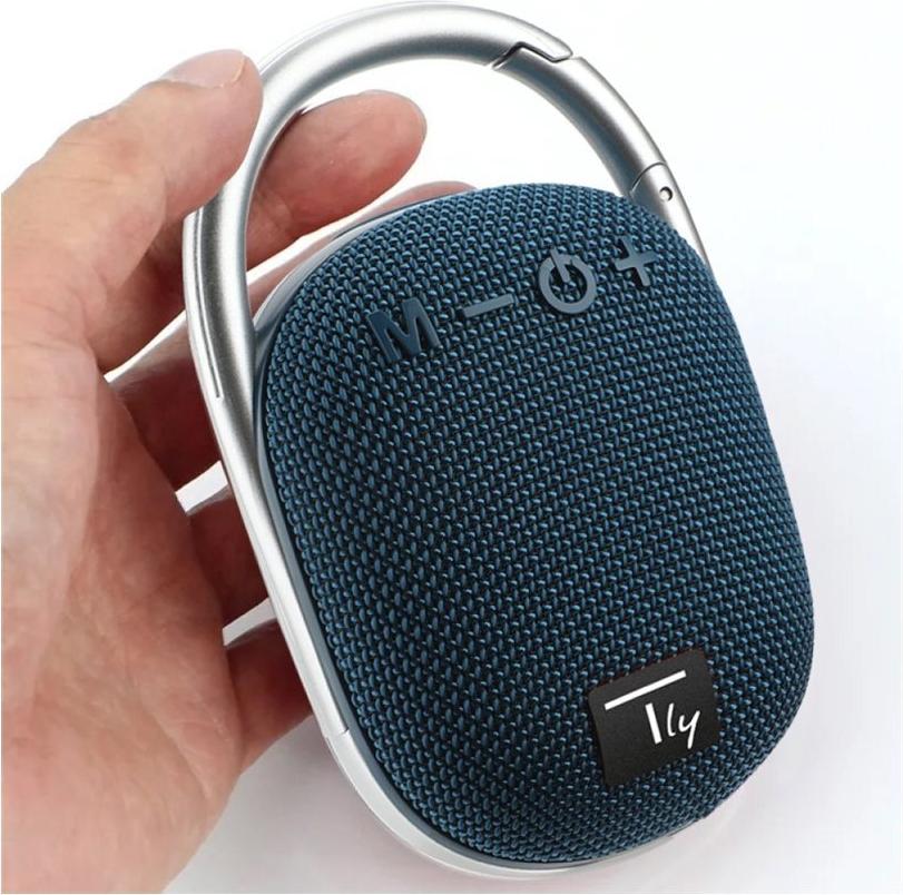 Techly mini Wireless Lautsprecher BT V5.3 LED Licht, Freisprecheinrichtung blau Hersteller: Techly (ICASBL321BL)