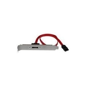 StarTech.com 45cm 1 Port SATA auf eSATA Slotblech Adapter - Buchse/Stecker - ...