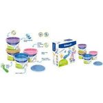 Pelikan Fingerfarbe Pearlfarben, 4er Set auf Wasserbasis, dermatologisch getestet, leicht ab - 1 Stück (300008268)