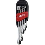 KS TOOLS DUO GEARplus Ratschenringmaulschlüssel-Satz mit Maul-Ratschenfunktion, 5-tlg. (503.5205)