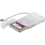 I-TEC USB 3.0 Advance MySafe Easy Gehaeuse 6,4cm 2.5" Festplattengehaeuse fuer SATA HDD Festplatten, integriertes Kabel, weiss (MYSAFEU314)