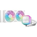 DeepCool LP240 Computergehäuse, Prozessor All-in-One-Flüssigkeitskühler 12 cm Weiß 1 Stück(e) (R-LP240-WHMSMC-G-1)