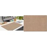 sigel Papier-Schreibunterlage, blanko braun, 595 x 410 mm Natural Blanko", ca. DIN A3, 30 Blatt, 100 g/qm, - 1 Stück (HO340)