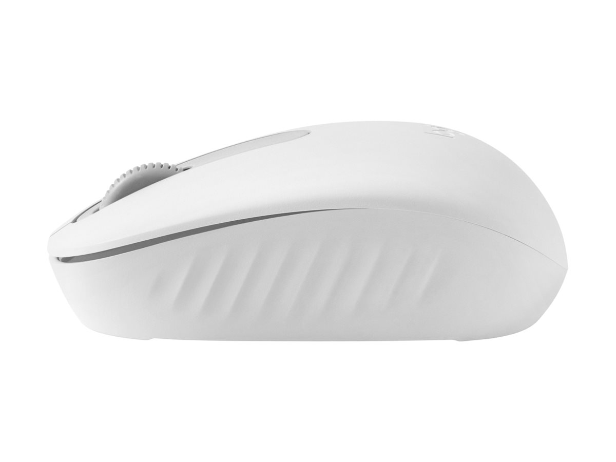 Logitech M196 Maus Bluetooth Off White