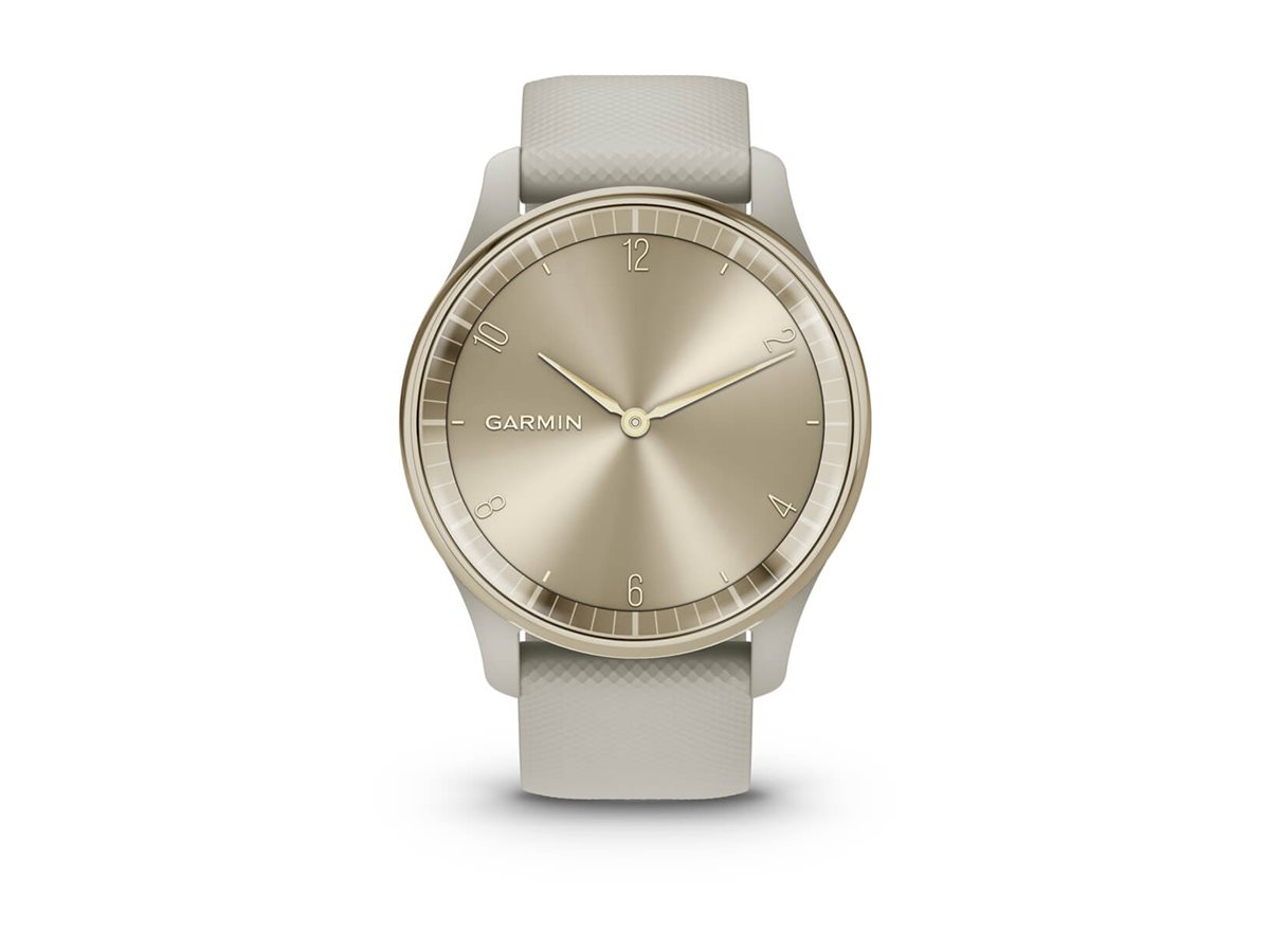 Garmin vívomove Trend Hybrid-Smartwatch 40 mm LCD Touchscreen Bluetooth ANT+ NFC French Gray