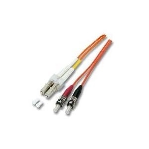 EFB-Elektronik Duplex Jumper LC-ST 50/125µ, OM3, LSZH, aqua, 2.0mm, 0,5m Hersteller: EFB Elektronik (O0313.0,5)