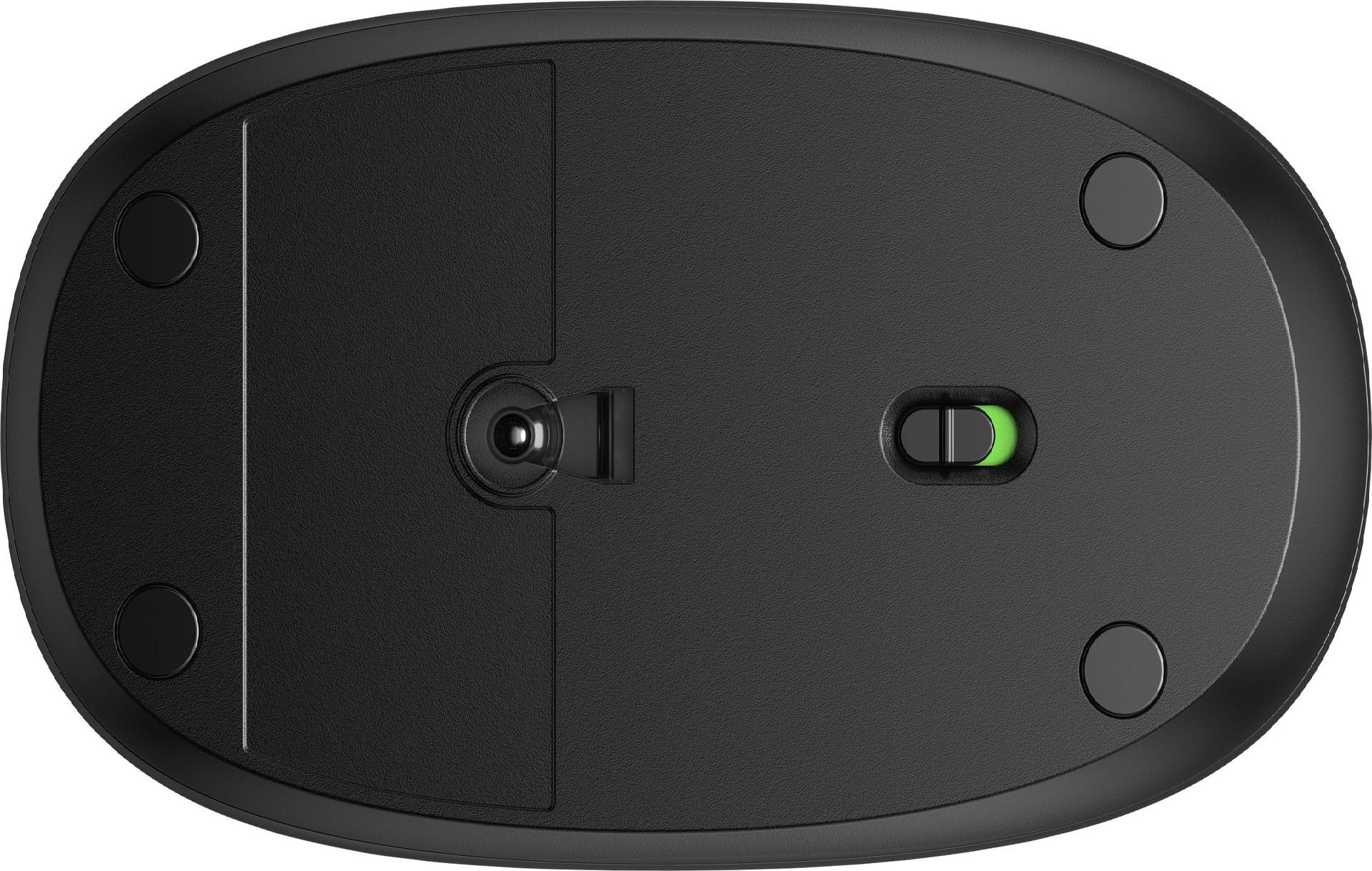 HP 245 Maus optisch Bluetooth 5.1 Schwarz