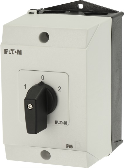 Eaton T3-3-8401/I2 Elektroschalter Kippschalter 3P Schwarz - Weiß (207188)
