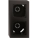 Gira AP-Gehäuse 2f Rahmen sw m 106209 (106209)