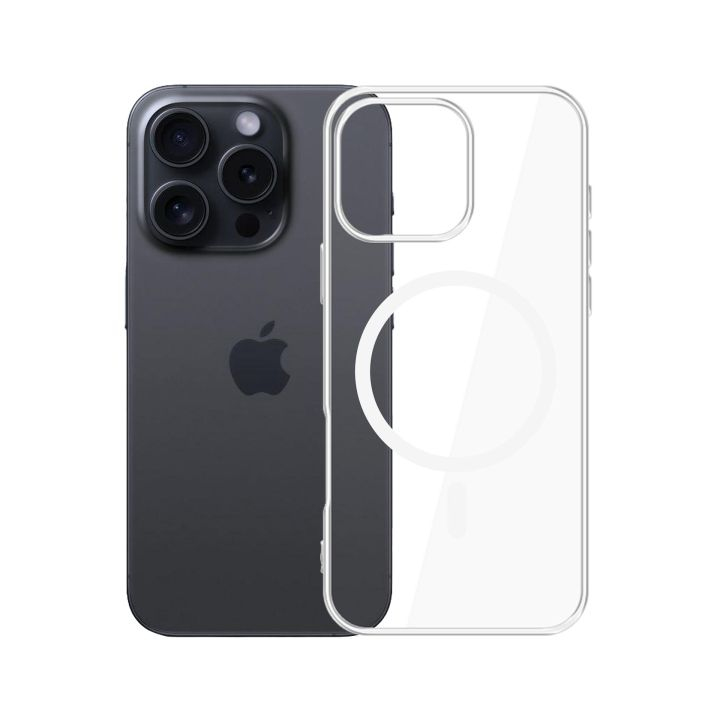 3MK Clear MagCase Pro Apple iPhone 16 Pro Transparent