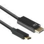 ACT AC7325 Videokabel-Adapter 2 m USB Typ-C DisplayPort Schwarz (AC7325)