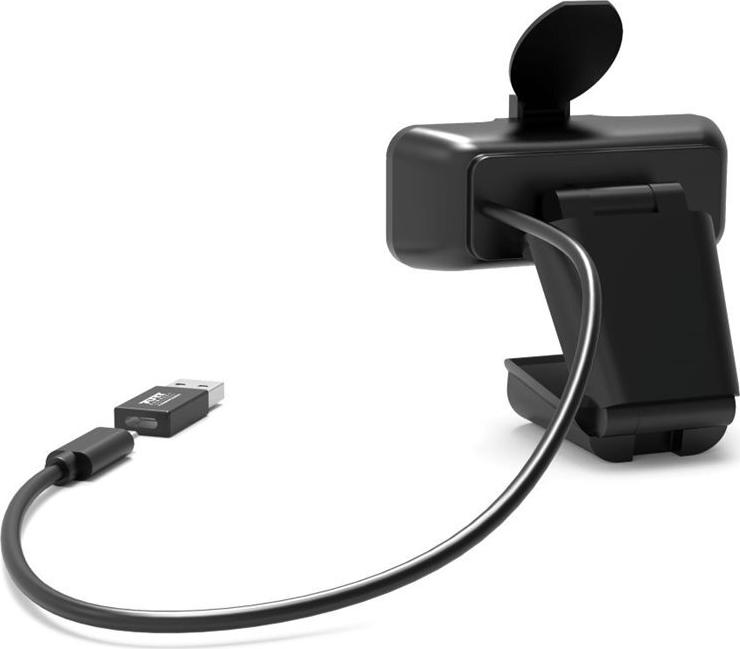 PORT Connect Webcam 900078 2 MP 1080p Schwarz