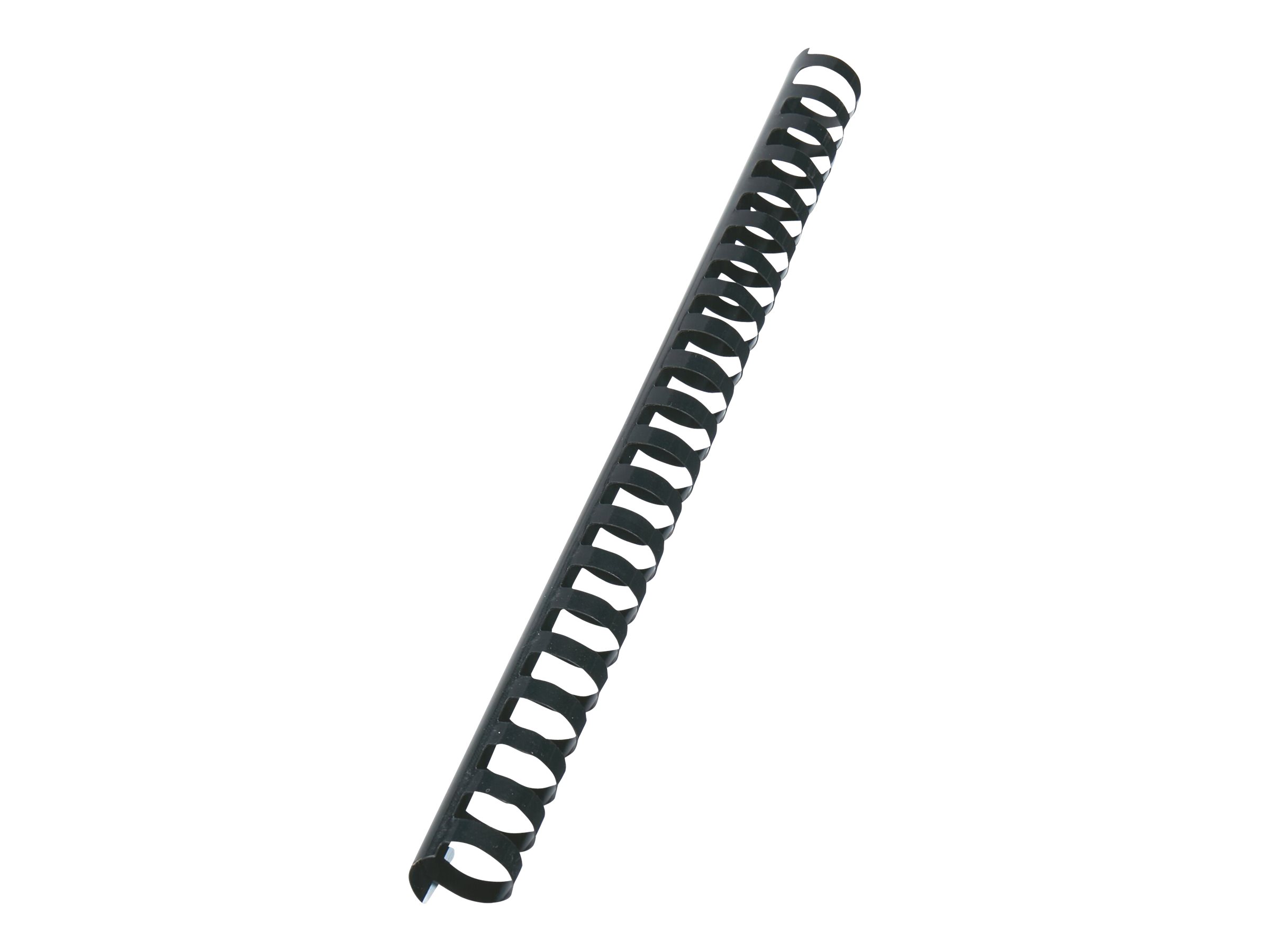 GBC CombBind Plastikbinderücken 22 mm 21 Ringe A4 Schwarz