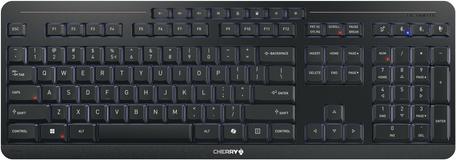 CHERRY Stream Keyboard Ultimate Tastatur US QWERTY Schwarz kabellos beleuchtet