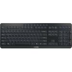 CHERRY Stream Keyboard Ultimate Tastatur US QWERTY Schwarz kabellos beleuchtet