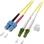EFB-Elektronik Duplex Jumper LC/APC-SC 9/125µ, OS2, LSZH, gelb, 2.0mm, 7,5m Hersteller: EFB Elektronik (O0383.7,5)