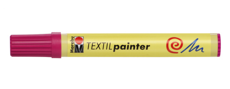 Marabu Textil Painter 005 Stoffmalstift Rundspitze 2-4 mm Pink