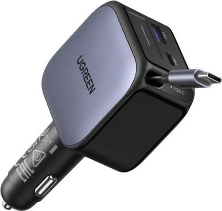 Ugreen Fast Car Charger 2-Port 60W (55212B)