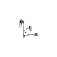 Ergotron LX Wall Mount System with Small CPU Holder (45-253-026)