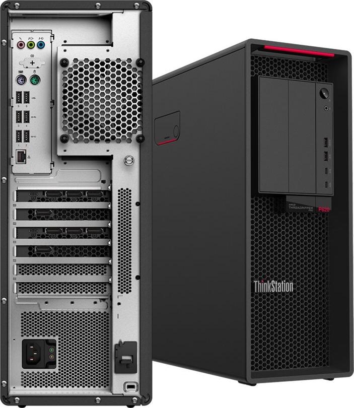 Lenovo ThinkStation P620 AMD Ryzen Threadripper PRO 5955WX 32 GB RAM 512 GB SSD NVIDIA RTX 2000 Ada Schwarz