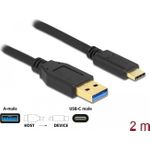Delock USB-Kabel USB Typ A (M) bis USB-C (M) (84004)