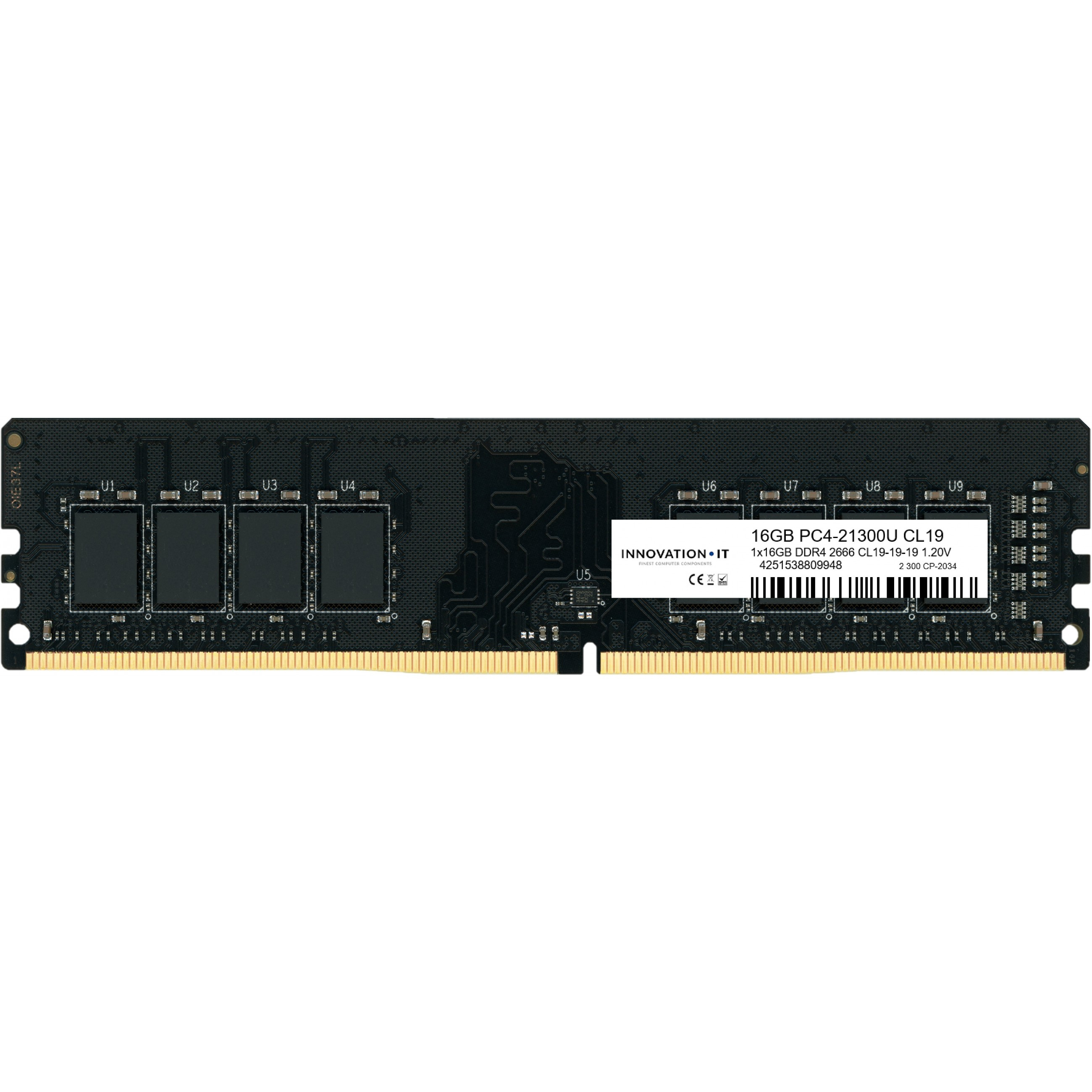 Innovation IT INNO16G26662GS 16 GB RAM DDR4 2666 MHz CL19 DIMM