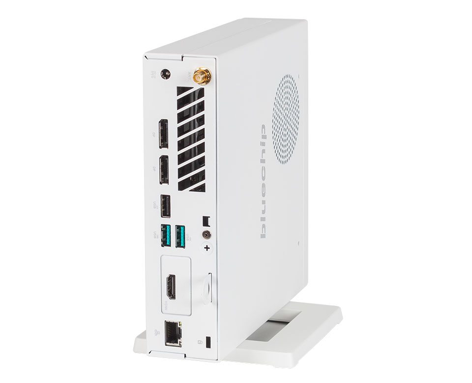bluechip BUSINESSline S3159 Mini-PC Intel Core i5-14400 8 GB RAM 500 GB SSD Weiß