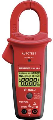 Stromzange Hand-Multimeter digital CM 5-1 Kalibriert nach Werksstandard (044066)