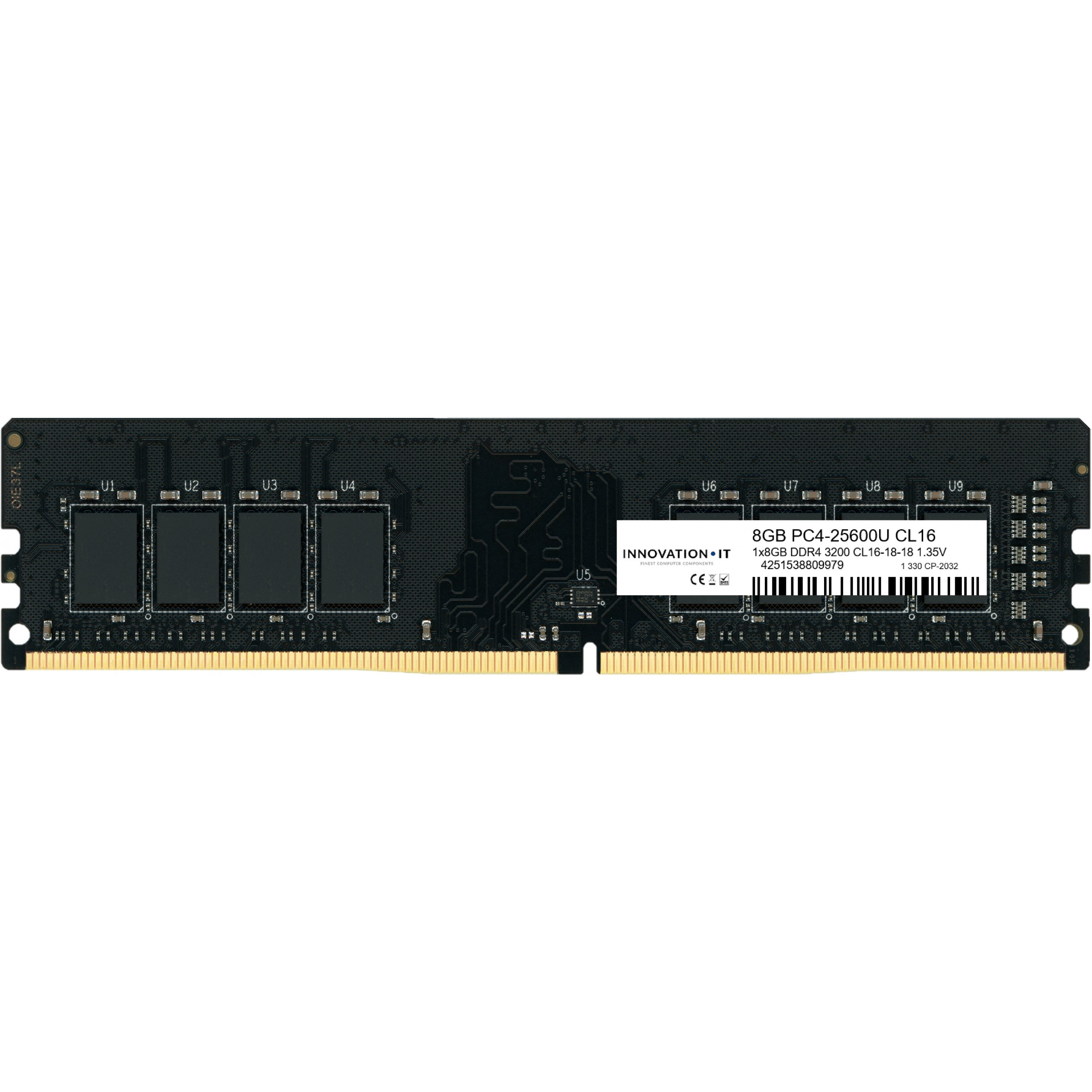Innovation IT 8 GB RAM DDR4 3200 MHz CL16 288-Pin DIMM Speichermodul