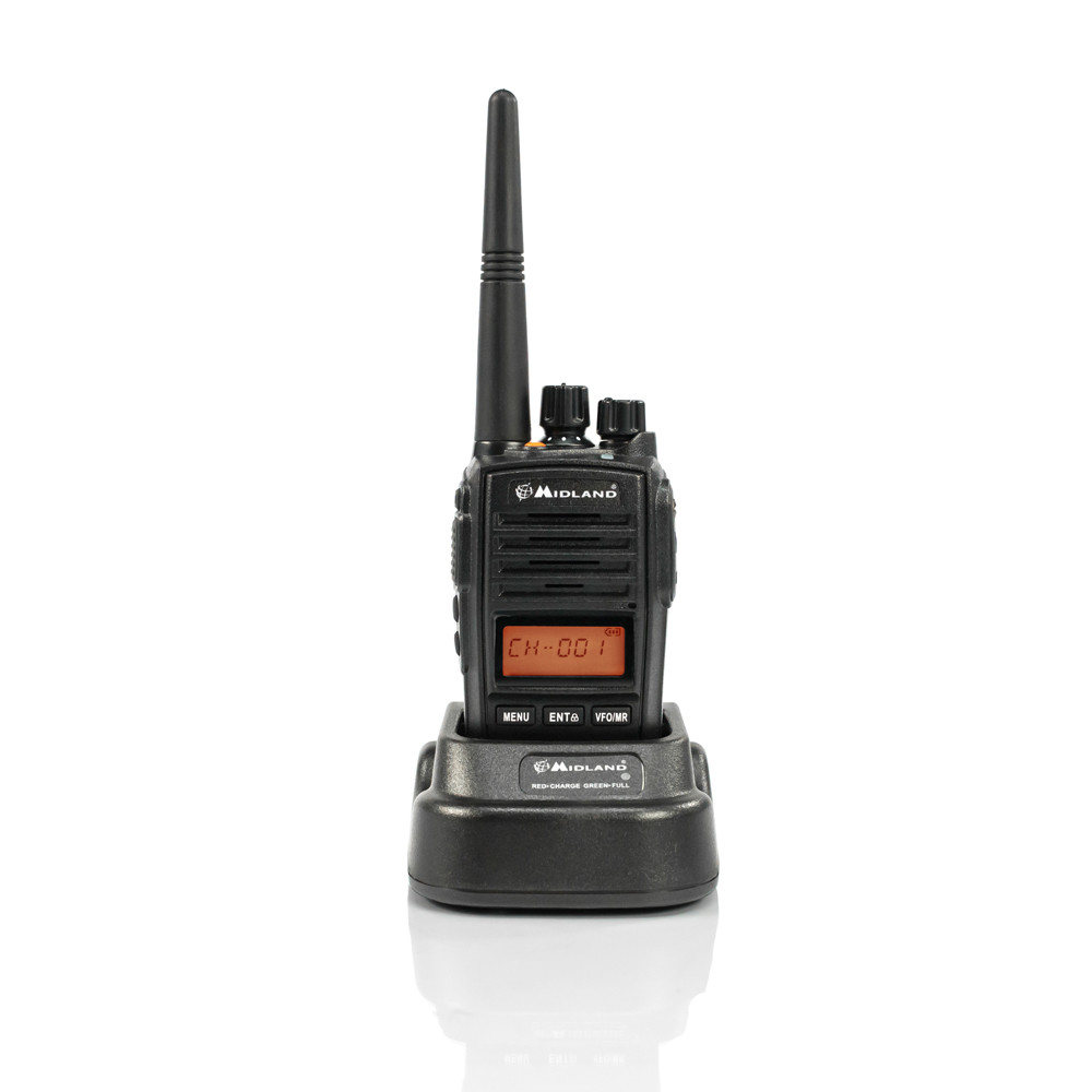 Midland G18 04 PMR446 Funkgerät 8 Kanäle IP67 Schwarz