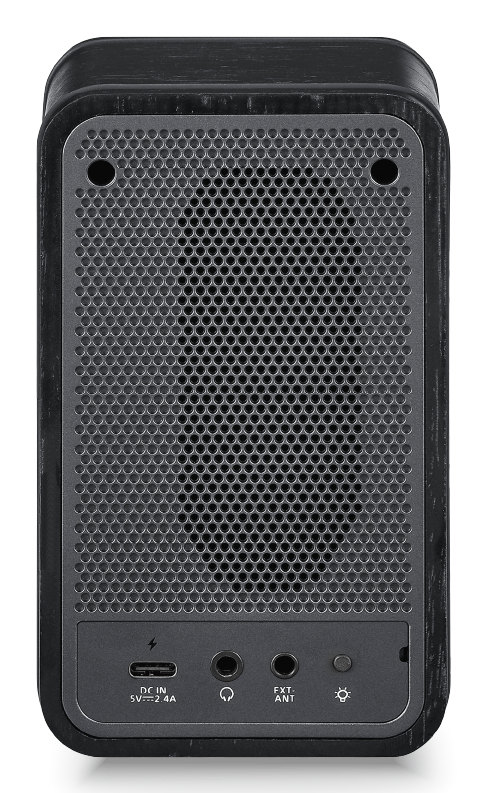 Sangean WR-9 Tragbares FM/AM-Radio Echtholz Bluetooth 8W Midnight Oak