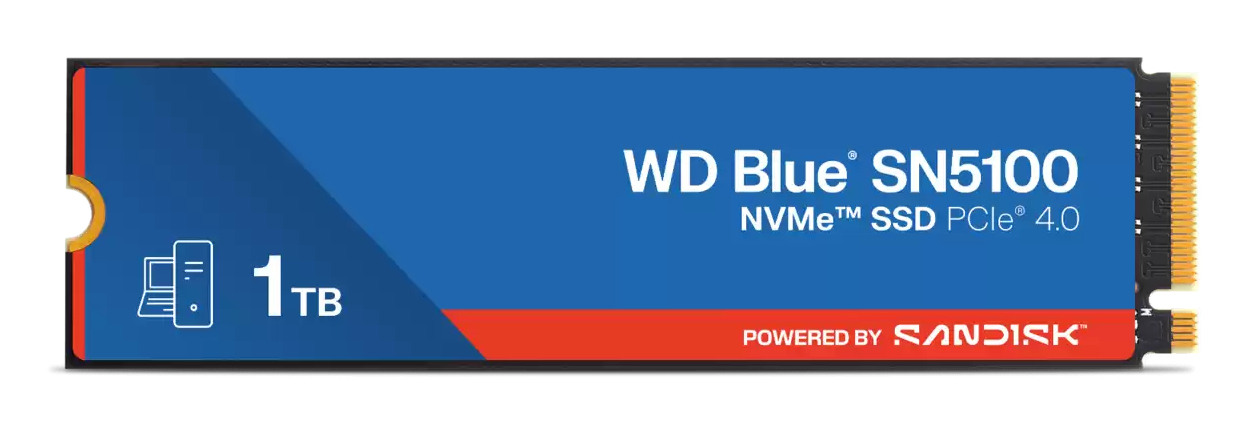 Western Digital WD Blue SN5100 1 TB SSD M.2 2280 PCIe 4.0 NVMe