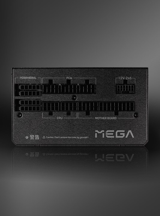 FSP MEGA-1000GM 1000 W ATX 3.1 80 Plus Gold vollmodular Schwarz