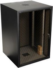 EFB-Elektronik Netzwerkschrank OFFICE 18HE, 600x800 mm, RAL9005, akustisch gedämmt Hersteller: EFB Elektronik (OFF-1868TS.V1RW-AK)