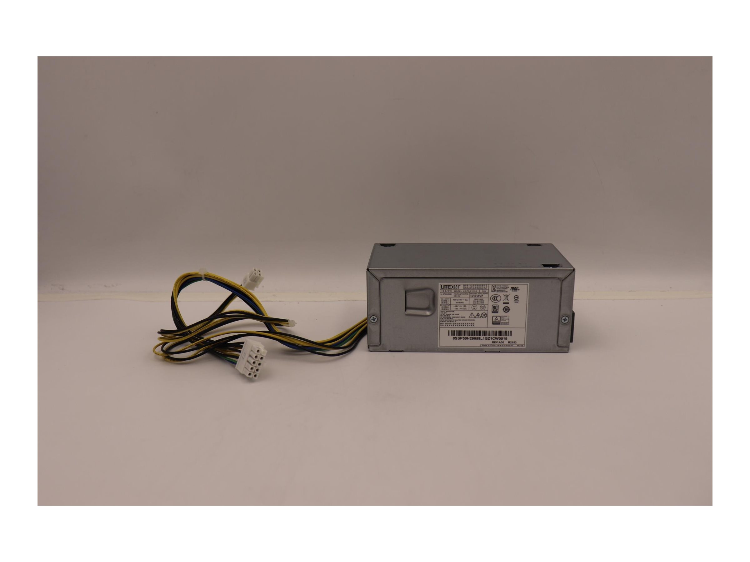 Lenovo Lite-On PA-2181-3 Netzteil 180 W 80 PLUS Bronze Silber
