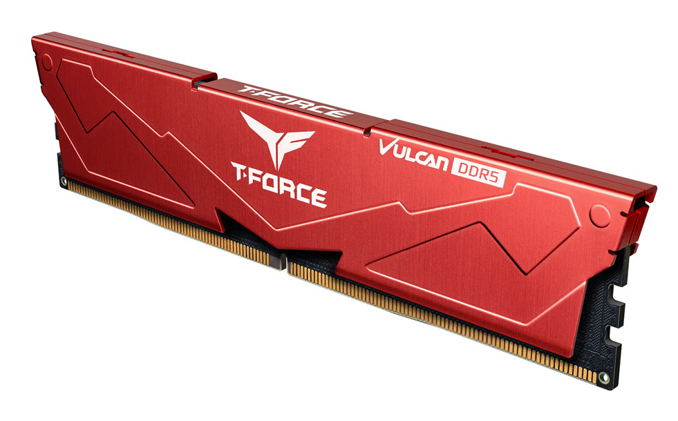 T-FORCE Vulcan DDR5 32 GB Kit 2x16 GB 6000 MHz CL30 DIMM Rot