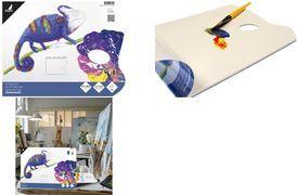 kangaro Abreißpalette, 36 Blatt, 50 g/qm, 230 x 305 mm, weiß Papier: 50 g/qm, mit Wachsbeschichtung, mit Daumengriff, - 1 Stück (K-830150)