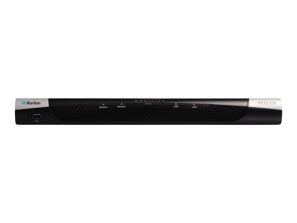 Raritan Dominion DKX3-216 KVM-Switch 16 Ports Schwarz