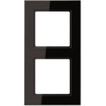 Jung Rahmen 2-fach waage/senkrecht A 5582 BF SW (A5582BFSW)