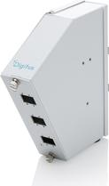 DIGITUS LWL Hutschienen 6 SC SX/LC DX abgewinkelt grau (DN-96894)