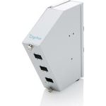 DIGITUS LWL Hutschienen 6 SC SX/LC DX abgewinkelt grau (DN-96894)