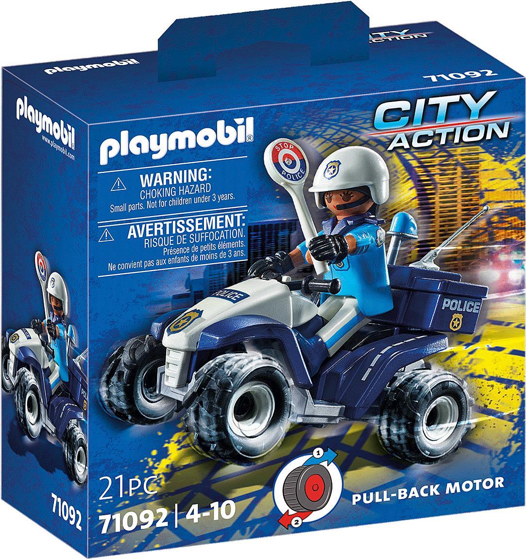 Playmobil City Action Polizei-Speed Quad (71092)