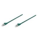 Intellinet Network Patch Cable, Cat5e, 7.5m, Green, CCA, U/UTP, PVC, RJ45, Gold Plated Contacts, Snagless, Booted, Lifetime Warranty, Polybag (319881)