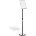 Durable 479823 Zeichenhalter und Informationsstand A4 Aluminium (479823)