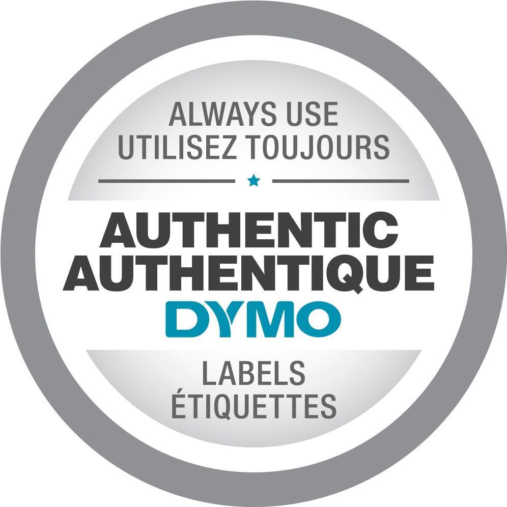 Dymo D1 Etikettenband 19 mm x 7 m Schwarz auf Gelb