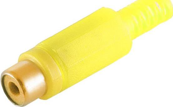 shiverpeaks BS51500-YG Drahtverbinder RCA Gelb (BS51500-YG)