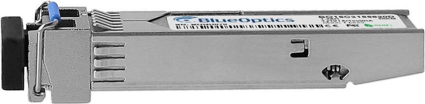 Hirschmann 943 974-002 kompatibler BlueOptics© SFP Bidi Transceiver für Singlemode Gigabit Highspeed Datenübertragungen in Glasfaser Netzwerken. Unterstützt Gigabit Ethernet, Fibre Channel oder SONET/SDH Anwendungen in Switchen, Routern, Storage Systemen (943 974-002-BO)
