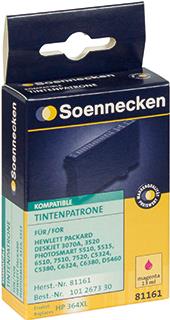 Soennecken Tintenpatrone 81161 wie HP CB324EE 364XL magenta (81161)