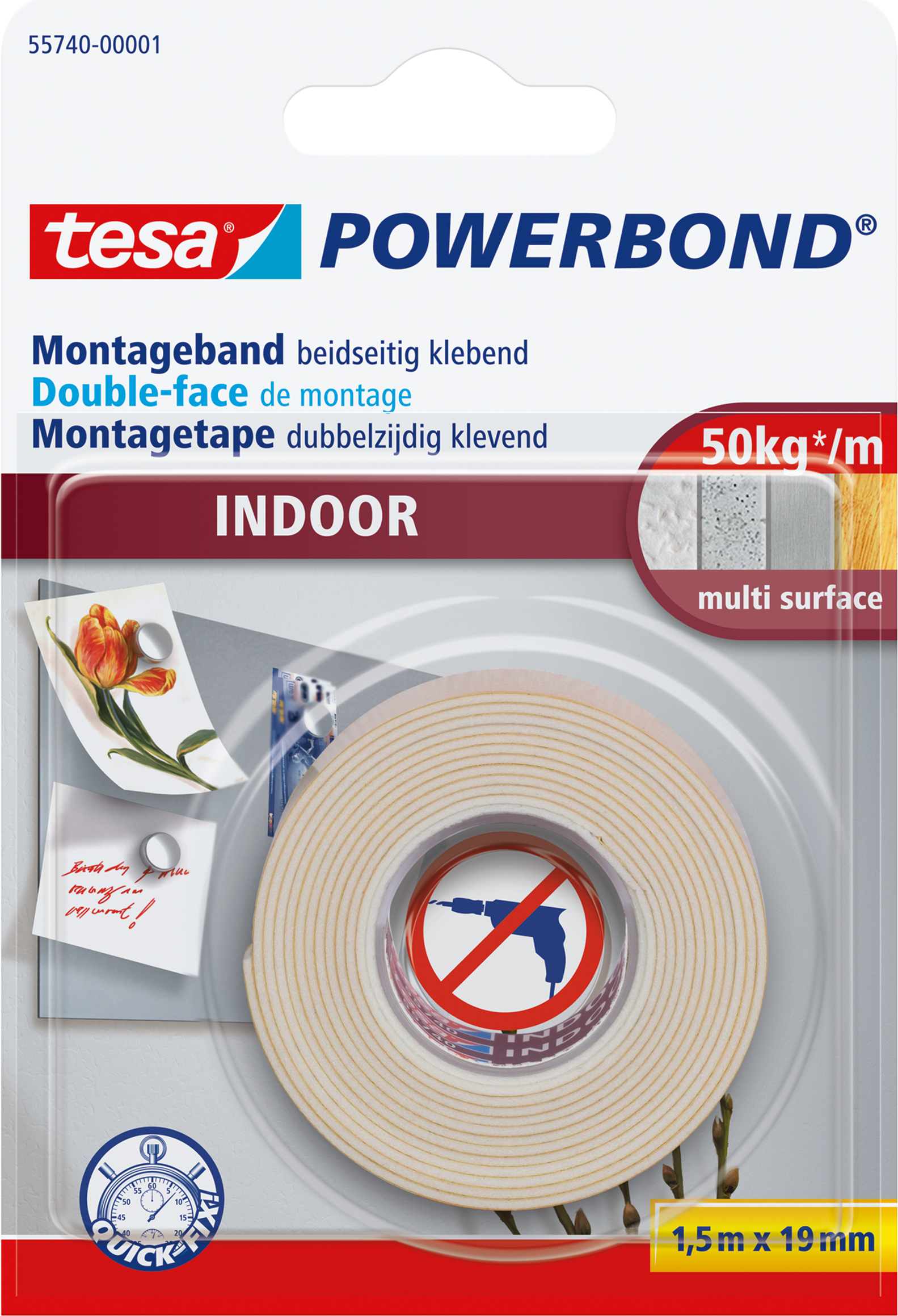 TESA Powerbond INDOOR (55740-00001-00)