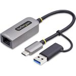 StarTech.com 2,5GbE USB-C to Ethernet Adapter with USB-A Converter (U2GA-USB-C-ETHERNET)